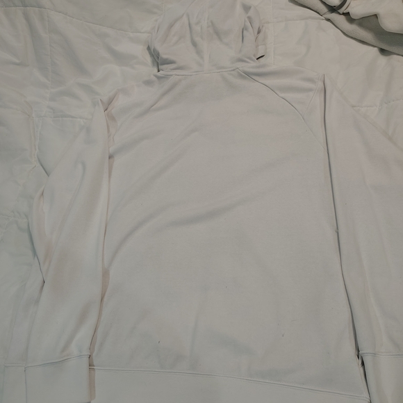 The North Face White and Gray Zip-Up Hoodie - Picture 2 of 2